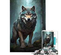 Puzzle de 1000 pièces pour Adolescents Le Conte du Loup Idéal pour Un Anniversaire ou Noël Un Jeu Impossible et Artistique à partir de 14 Ans (38x26cm)