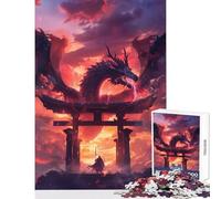 Puzzle de 1000 pièces pour Adolescents Le Dernier Rempart des Samouraïs Jeu éducatif et Stimulant idéal pour Les Jeux et Les Casse-têtes Pièces de Formes aléatoires Parfaitement emboîtables 38x52cm