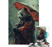 Puzzle de 1000 pièces pour Adolescents Le Panda mystérieux Jeu Relaxant et éducatif Cadeau d'anniversaire Stimulant l'analyse et la logique (50x75m)
