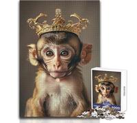 Puzzle de 1000 pièces pour Adolescents « Le Petit Roi Singe » : Un Jeu Unique et Amusant, Un véritable Cadeau Artistique Dimensions : 38x52cm