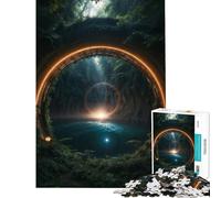 Puzzle de 1000 pièces pour Adolescents Le Pont vers Un Autre Monde activités Amusantes à la Maison Cadeau d'anniversaire Jeu Manuel adapté aux 14 Ans et Plus 50x75cm