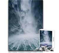 Puzzle de 1000 pièces pour Adolescents:Le Pouvoir de l'eau Un Jeu apaisant et Relaxant à Faire à la Maison Découpe de Haute précision Dimensions:38x26cm