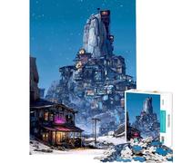 Puzzle de 1000 pièces pour Adolescents « Le Refuge des Hors-la-Loi » défi éducatif décoration Murale Jeux relaxants Convient aux Personnes de 14 Ans et Plus (38x52cm)