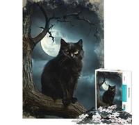 Puzzle de 1000 pièces pour Adolescents Le rôdeur au Clair de Lune Un défi à relever pour Une décoration Parfaite et des Jeux relaxants à partir de 14 Ans (38x26cm)