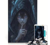 Puzzle de 1000 pièces pour Adolescents Le Secret de la forêt ︰ Un murmure dans Le Noir Jeu Familial activités Amusantes à la Maison renforce Les Liens d'amour Entre Les Couples 38x52cm