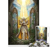 Puzzle de 1000 pièces pour Adolescents Le Serment d'or du Paladin Jeu Manuel Stimulant et éducatif pour renforcer Les Liens Amoureux (38x52cm)
