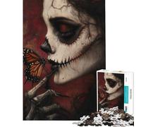 Puzzle de 1000 pièces pour Adolescents Le Silence Entre la Vie et la Mort activités Amusantes à la Maison Une œuvre d'art à réaliser soi-même pour Les 14 Ans et Plus (38x26cm)