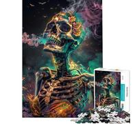 Puzzle de 1000 pièces pour Adolescents Le tabagisme est Mauvais pour la santé Activités ludiques à la Maison Décoration Murale Jeu Pratique pour Les 14 Ans et Plus Jeu de Puzzle proposé (38x52cm)