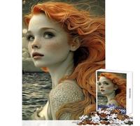 Puzzle de 1000 pièces pour Adolescents Les sirènes murmurent Jeu éducatif pour améliorer la mémoire et stimuler l’Intellect (38x52cm)