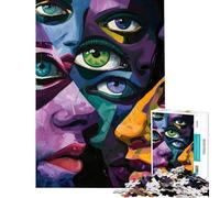 Puzzle de 1000 pièces pour Adolescents Les Yeux de la psyché Un défi Difficile à relever en Famille idéal pour la décoration intérieure et à partir de 14 Ans Jeu de Puzzle proposé (38x52cm)
