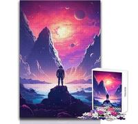 Puzzle de 1000 pièces pour Adolescents - l'espace est Sauvage - Jeu éducatif de précision - Jouet Anti-Stress - Dimensions:38x26cm