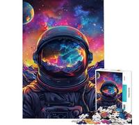 Puzzle de 1000 pièces pour Adolescents l'espace est Une Aventure passionnante Activités Amusantes à la Maison Décoration Murale Jeu Pratique pour Les 14 Ans et Plus Jeu de Puzzle Offert (38x26cm)
