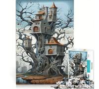Puzzle de 1000 pièces pour Adolescents L'évasion Commence ! Jeux relaxants décoration Murale Cadeau d'anniversaire ou de Noël 50x75cm