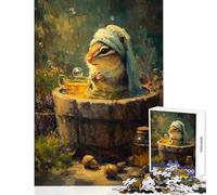 Puzzle de 1000 pièces pour Adolescents L'heure du thé des écureuils Un Jeu Amusant et Bien-être à Assembler soi-même Collection d'artistes Beaux-Arts (50x75cm)