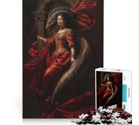 Puzzle de 1000 pièces pour Adolescents Lilith la Reine de Minuit déesse Jouet éducatif activités familiales Cadeau pour Femmes 38x52cm
