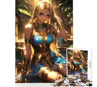 Puzzle de 1000 pièces pour Adolescents L'Impératrice d'or Jeu éducatif Une œuvre d'art (38x26cm)