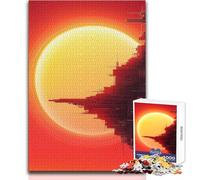 Puzzle de 1000 pièces pour Adolescents - L'Odyssée de l'espace - Jeu Stimulant et éducatif pour Toute la Famille - Dimensions : 50x75cm