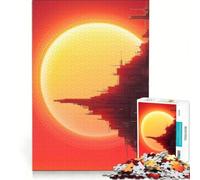Puzzle de 1000 pièces pour Adolescents, L'Odyssée de l'espace, Jouet éducatif, pour s'amuser en Famille, idéal pour décorer Un Bureau 38x26cm