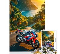 Puzzle de 1000 pièces pour Adolescents Long Voyage Solitaire vers la Maison Jouet de décoration et Jeu Familial pour Une Interaction Parent-Enfant Dimensions 50x75 cm