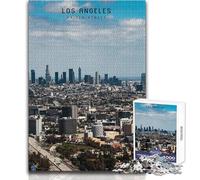 Puzzle de 1000 pièces pour Adolescents, Los Angeles, Jeu Stimulant, Jouet, décoration, Cadeau de Noël Secret, Dimensions 50x75cm