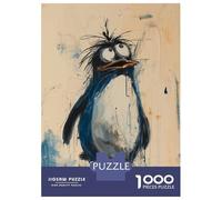Puzzle De 1000 Pièces pour Adolescents Lost Penguin Puzzle Anti-Stress, Amusant Et Original, Cadeau Unique pour Un Anniversaire Ou Noël 52x38cm/1000pcs