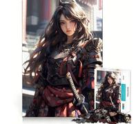 Puzzle de 1000 pièces pour adolescents, magnifique motif Samouraï, jeu sur mesure, jeu de réflexion, divertissement calme, jeu d'anniversaire (50 x 75 cm)