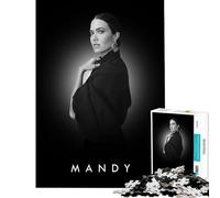 Puzzle de 1000 pièces pour Adolescents Mandy Moore Impossible Game Jeu addictif pour cultiver la Patience Cadeau d'anniversaire décoration Murale (Taille 38x52cm)