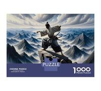 Puzzle De 1000 Pièces pour Adolescents Master of The Mountains A Journey to Zen Mastery Puzzles pour Adultes Jeux De Détente Vacances À La Maison Passer Le Temps Défi À Compléter 52x38cm/1000pcs