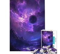 Puzzle de 1000 pièces pour Adolescents Merveilleux Jeu éducatif sur Le thème de l'espace et de la Galaxie pour Un Anniversaire ou Une décoration Murale (Dimensions 75x50cm)