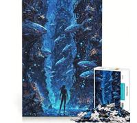 Puzzle de 1000 pièces pour Adolescents métropole sous-Marine Jeu Manuel activités familiales pour Les Amateurs de Jeux 38x26cm