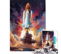 Puzzle de 1000 pièces pour Adolescents Mission Galaxie Jeu Relaxant Jouet intellectuel Cadeau pour Femmes et Hommes Une œuvre d'art (Taille 38x52cm)