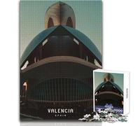 Puzzle de 1000 pièces pour Adolescents, modèle Valencia Impossible Game, Jeu idéal pour Les activités familiales et Les Cadeaux de Noël Secrets Dimensions:38x26cm