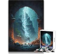 Puzzle de 1000 pièces pour Adolescents:Mondes mystiques et fantastiques, Passe-Temps paisible et satisfaisant, Assemblage Parfait, découpe de précision, Dimensions:38x52cm