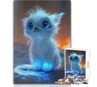 Puzzle de 1000 pièces pour Adolescents:Monstre de la cheminée (Un Peu Kitsch), Jeu éducatif Amusant et Original, Cadeau d'anniversaire (38x26cm).