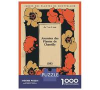 Puzzle De 1000 Pièces pour Adolescents Montpellier Botanical Gard Puzzle pour Adolescents Analyse Et Logique Difficile Et Stimulant, Idéal comme Cadeau 70x50cm/1000pcs