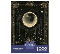 Puzzle De 1000 Pièces pour Adolescents Moonlit Orb Puzzle pour Adultes Jeu Manuel Décoration Murale Cadeaux pour Amis Et Famille 38x26cm/1000pcs