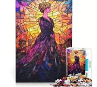 Puzzle de 1000 pièces pour Adolescents mosaïque Princesse Diana Jeu Impossible Interaction Parent-Enfant Cadeaux de Noël ou d'anniversaire 38x26cm