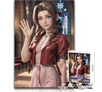 Puzzle de 1000 pièces pour Adolescents - Motif Aerith Gainsborough - Soirée Jeux et Divertissement en Famille - À Assembler - Idéal comme Cadeau - Dimensions : 50x75cm