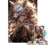 Puzzle de 1000 pièces pour Adolescents Motif Ange samouraï idéal pour Un Anniversaire ou Noël Jeu éducatif Difficile à partir de 14 Ans (38x52cm)