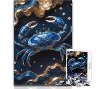 Puzzle de 1000 pièces pour Adolescents, Motif Crabe Kintsugi, Jeu éducatif Impossible à Apprendre, Cadeau d'anniversaire (Taille 38x26cm)
