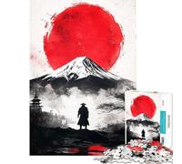 Puzzle de 1000 pièces pour Adolescents Motif Graffiti de Guerrier samouraï Activités Amusantes à la Maison améliore la mémoire Jeux en Famille Convient aux 14 Ans et Plus (38x52cm)