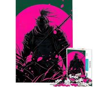 Puzzle de 1000 pièces pour Adolescents Motif Guerrier samouraï idéal pour Un Anniversaire ou Noël Jeu de Manipulation Difficile à partir de 14 Ans (38x26cm)