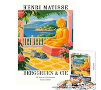 Puzzle de 1000 pièces pour Adolescents Motif Henri Matisse Berggrruen (ou CIE) Affiche décorative Murale pour Les Jeux et la détente Collection d'artistes Format 38x26cm