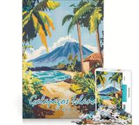 Puzzle de 1000 pièces pour Adolescents, Motif Îles Galapagos, Jeu Relaxant, décompression intellectuelle, Cadeau d'anniversaire Original 38x52cm