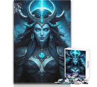 Puzzle de 1000 pièces pour Adolescents - Motif : l'ombre d'un Ange déchu - Idéal pour des soirées Jeux en Famille - À Assembler soi-même - Cadeau Parfait - Dimensions : 38x26cm