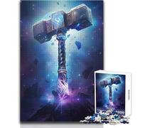 Puzzle de 1000 pièces pour Adolescents, Motif Marteau Éclair:Un Jeu éducatif, Amusant et Original, idéal comme Cadeau d'anniversaire Dimensions:38x26cm.