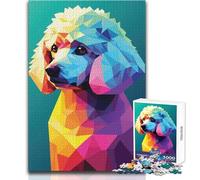 Puzzle de 1000 pièces pour Adolescents, Motif Mon Chien Caniche, Jeu de Puzzle Original et Stimulant, Cadeau pour Femmes, œuvre d'art, Dimensions:38x26cm.