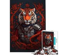 Puzzle de 1000 pièces pour Adolescents Motif Tigres Vintage idéal pour Un Anniversaire ou Noël Décoration Parfaite Jeu Impossible à partir de 14 Ans (38x26cm)