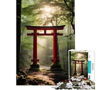 Puzzle de 1000 pièces pour Adolescents Motif Torii Japonais idéal pour Un Anniversaire ou Noël Jeu Impossible à Commencer par 14 Ans (50x75cm) Jeu de Puzzle Amusant en Famille