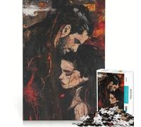Puzzle de 1000 pièces pour Adolescents Murmure de Passion » Jouet éducatif pour s'amuser en Famille idéal pour décorer Un Bureau 50x75cm